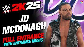 JD MCDONAGH WWE 2K25 ENTRANCE - #WWE2K25 JD MCDONAGH JUDGMENT DAY ENTRANCE WITH MUSIC