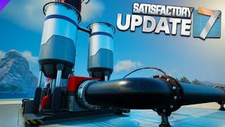 PERFECT Starter Oil Setup!! 100 Plastic/Rubber + 1200MW! | Satisfactory Update 7