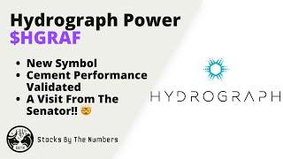 SPECULATIVE Game Changer - Hydrograph Clean Power Inc. $HGRAF - The Senator Paid Them A Visit!! 