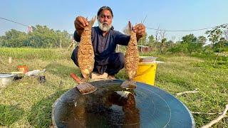 Fish Recipe, Tawa Fry Fish, Fish Fry, Whole Fish Fry Recipe | Fish Cutting | Mubarak Ali