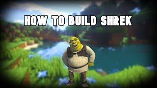 HOW TO BUILD SHREK IN MINECRAFT