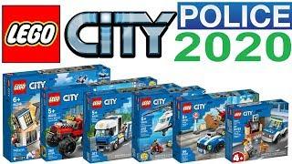 All LEGO City Police Sets 2020 - Lego Speed Build Review