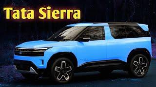 Tata Sierra New model Car Launch in India All details review