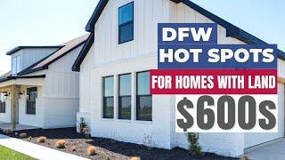 Fort Worth, Texas Real Estate | Best Spots to Find Homes with Land in DFW - $600k Price Range