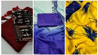 chiffon and cotton sarees collections #onlineshopping #trending #chiffon