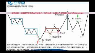 都业华  缠论 季度班 缠中说缠 20160507 第一课 中枢的重新定义及精确买点