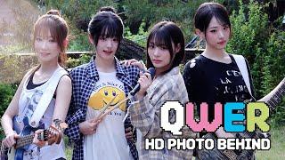 ‘큐더블유이알’ 눈물참기 말고 귀여움에 웃음 참기 난 큐떱 편이야~ㅣHD Photo Behind (QWER)