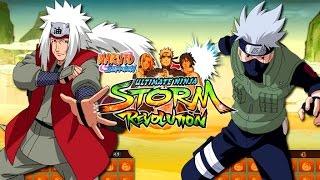 Kakashi Vs Jiraiya - NARUTO Shippuden: Ultimate Ninja STORM REVOLUTION [PS3]