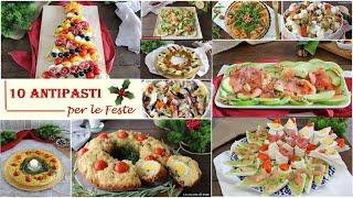 10 ANTIPASTI  PER FESTE - Antipasti per Vigilia, antipasti Natale e Capodanno- La cucina di Rita