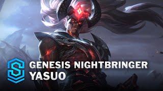 Genesis Nightbringer Yasuo Skin Spotlight Comparison