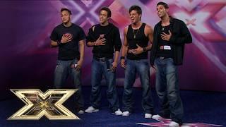 THEY'RE BACK! 4Tune WOW Judges with performance of 'Unchained Melody' | Auditions | The X Factor UK