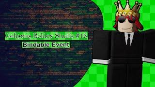 Gelişmiş Roblox Studio Dersleri #16 - Bindable Event
