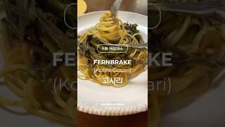 여름 제철채소 고사리 Fernbrake