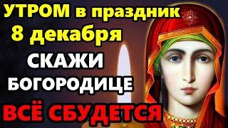 8 декабря Утром на праздник СКАЖИ ЭТИ СЛОВА! ВСЕ СБУДЕТСЯ! Сильная Молитва Богородице о помощи!