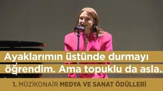 Nilsu Berfin Aktaş :'' Bu benim ilk kadın oyuncu ödülüm.'' #MOMedyaveSanatÖdülleri