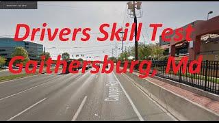 Driver Skills Test - Gaithersburg, Maryland MVA