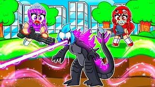 GODZILLA KAIJU SPEEDRUNNER vs Hunters in Roblox!