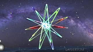 LASERIUM Under the Milky Way - the Church - live laser projection