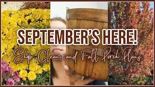 SEPTEMBER'S HERE! | SHOP, CLEAN, AND FALL FRONT PORCH DECOR PLANS | DAY IN THE LIFE 2024