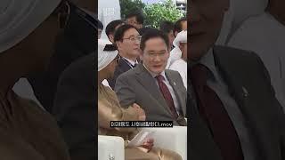 [현장의재구성] 만수르 만난 이재용 #shorts / 연합뉴스TV (YonhapnewsTV)