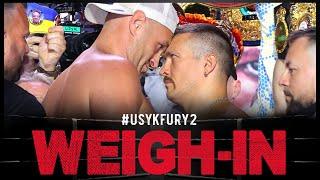 Oleksandr Usyk vs Tyson Fury 2 | WEIGH-IN