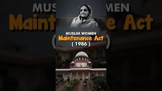 Understanding Muslim Women Maintenance Act, 1986 | Section 125 CRPC #currentaffairs #parcham