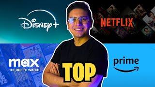 TOP 3 PLATAFORMAS DE STREAMING 2024  ¿Cuál es MEJOR? Netflix, MAX, Disney, Paramount, Prime