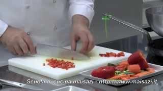 Corsi di cucina: Come tostare le verdure tagliate a mirepoix (o brunoise)