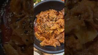 Korean spicy stir-fried spicy pork.#koreafood ,#short, ,#koreafood ,koreamukbang,#먹방, #EatingShow,