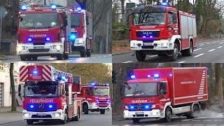 [FF-ALARM, SONDERFAHRZEUGE & MEHR!] Feuerwache 3 BOCHUM | XXL-Einsatzfahrten Zusammenschnitt