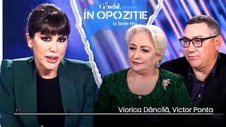 În Opoziție cu Denise Rifai | Invitați: Dăncilă și Ponta. "Nu am greșit NICIODATĂ față de țara mea!"