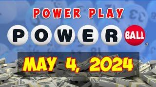 Powerball Power Play Result Today May 4, 2024 America's  Draw Result