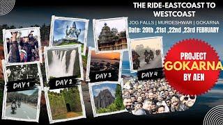 Group ride announcement for Gokarna - Coast to Coast Ride