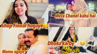 SHOP FINNAL HOGAYE || MERA CHANEL KAHA HAI || DHOKA KARBY || NAINA AKBAR VLOGS