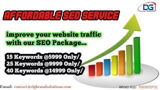 affordable seo services in India | Digital marketing services in India