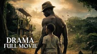 He finds himself and his real family in the jungle || Full movie drama in English