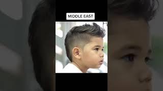 Kids hairstyle around the world 