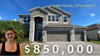 $850,000 Home for Sale | 5 Bedroom, 5 Bathroom | Lake Nona, Orlando, Fl | Central FL Realtors