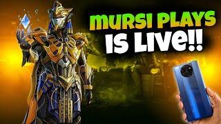 Poco X3 Pro Pubg Test Gameplay  Mursi Plays is LIVE..!!