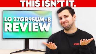 LG 27GR95UM-B Review – Swing And A Miss From LG