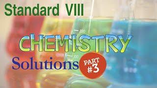 MASTERS Online Class | STD 8 | BASIC SCIENCE | CHEMISTRY | Chapter 5 | part 3