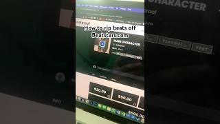 How to get Beatstars beats for free #shorts