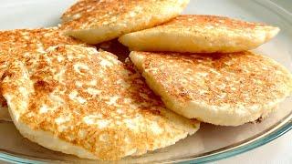 Recipe for pancakes without flour! Healthy diet breakfast in 3 minutes!