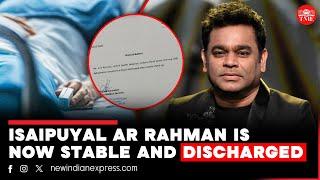 Musician AR Rahman discharged after hospitalisation for dehydration; family says he is fine