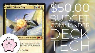 Kykar, Wind's Fury | EDH Budget Deck Tech $50 | Anthems | Magic the Gathering | Commander