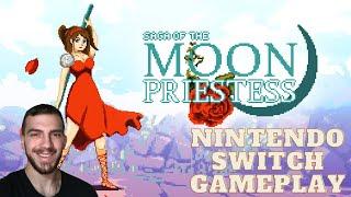 Saga of the Moon Priestess Nintendo Switch Gameplay