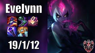 Evelynn vs Vi JUNGLE - Patch 12.23 euw1 GRANDMASTER