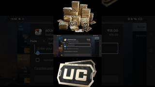 I Got 120 UC In 15 RS. | How To Get Free UC In Bgmi 2.5 Version Bgmi UC Glitch #shorts #pubg #bgmi