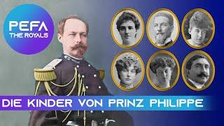 Die Kinder von Prinz Philippe (Texte mit Bildern)