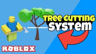 How To Make A Tree Cutting System In Roblox Studio (UPDATED VERSION)